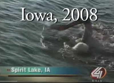 Spirit Lake Iowa Record Swim Great Weather Healthy Videos