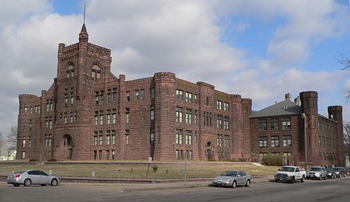 Central high school in Sioux City Iowa The Castle On The Hill
